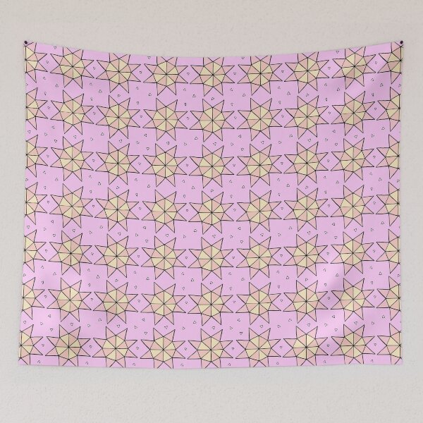 Item preview, Geodesic Stars // Lilac designed and sold by The Wellington Boot.