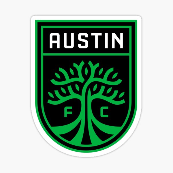 Austin FC MLS USA Football Soccer Room Wall Decor Sticker Decal 20"X25" 