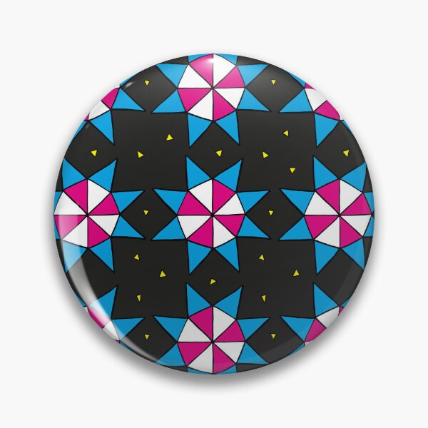 Item preview, Geodesic Stars // Contrast designed and sold by The Wellington Boot.