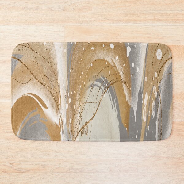 Item preview, Abstract Arches Neutral design in Cinnamon and Dove Gray designed and sold by simplydesignart.