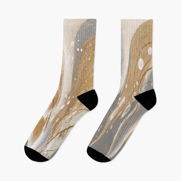 Item preview, Abstract Arches Neutral design in Cinnamon and Dove Gray designed and sold by simplydesignart.