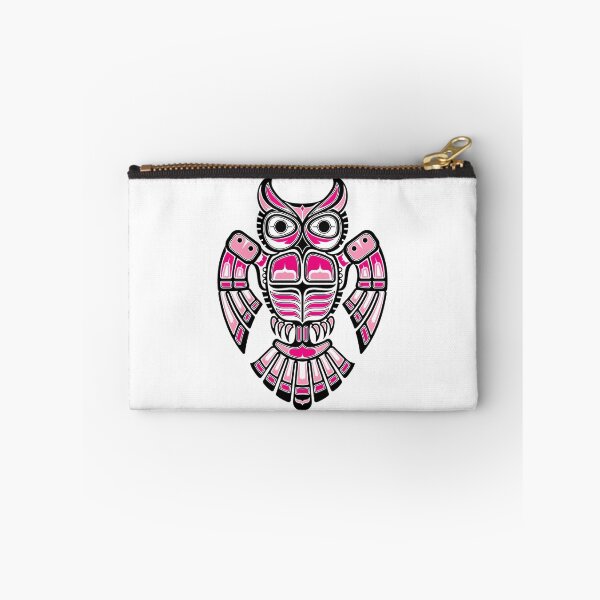 Item preview, Pink and Black Haida Spirit Owl designed and sold by JeffBartels.