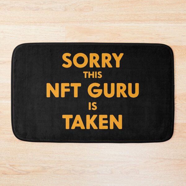 Item preview, Crypto Memes Sorry This NFT Guru Is Taken designed and sold by skeierleber4327.