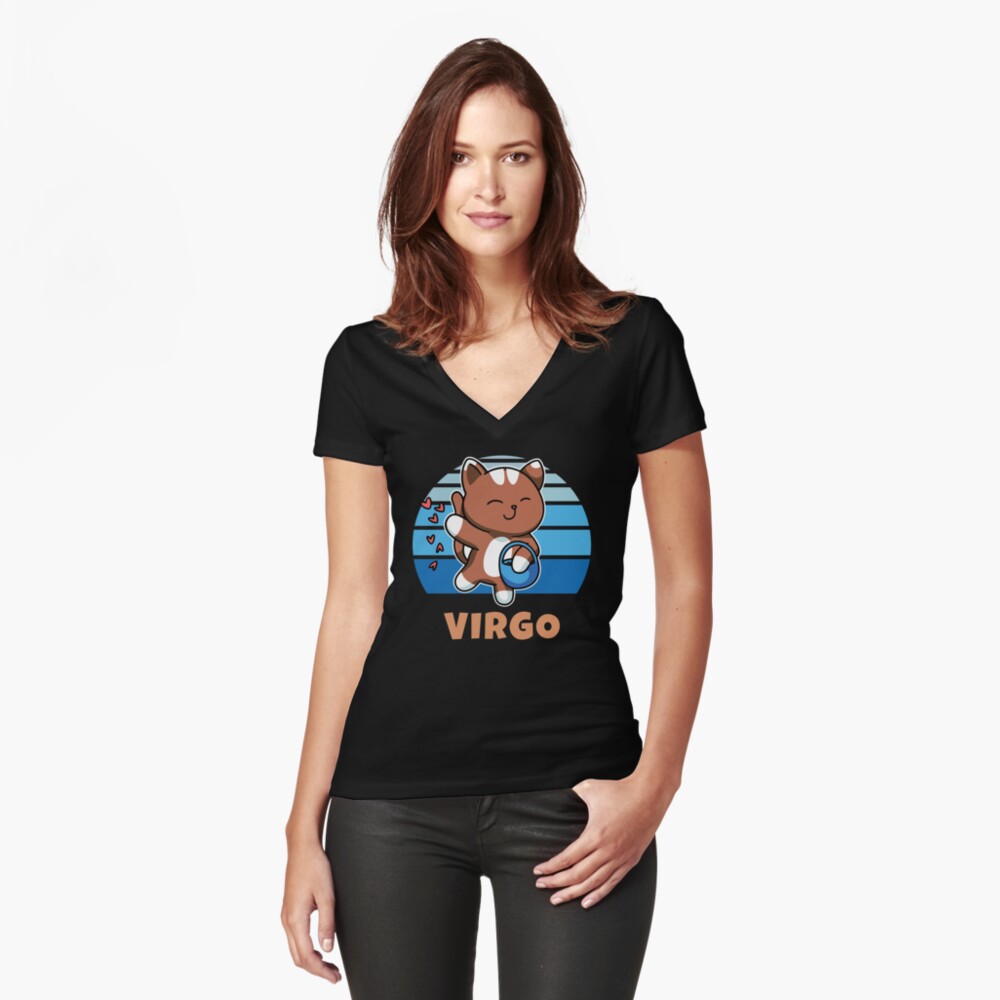Item preview, Fitted V-Neck T-Shirt designed and sold by brandoseven.