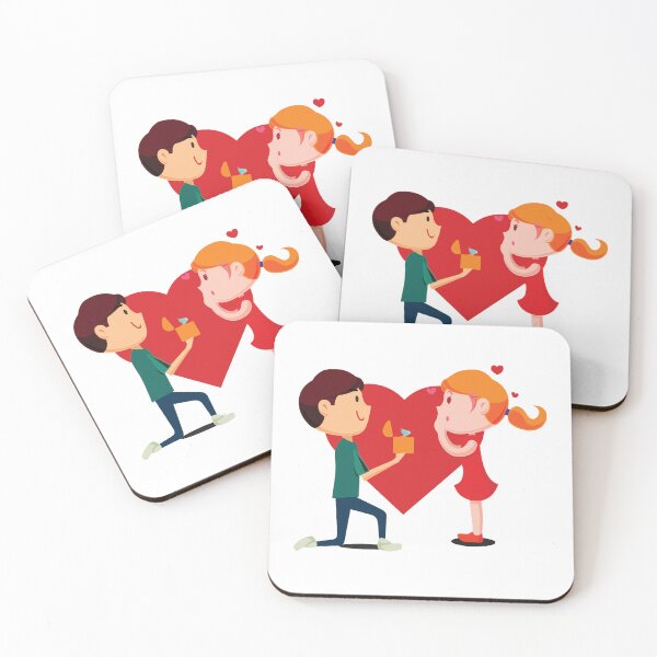 Item preview, Happy Valentines Day vector illustration. Greeting card with young african american couple in love. Valentine`s background in flat designed and sold by deeplaxman.