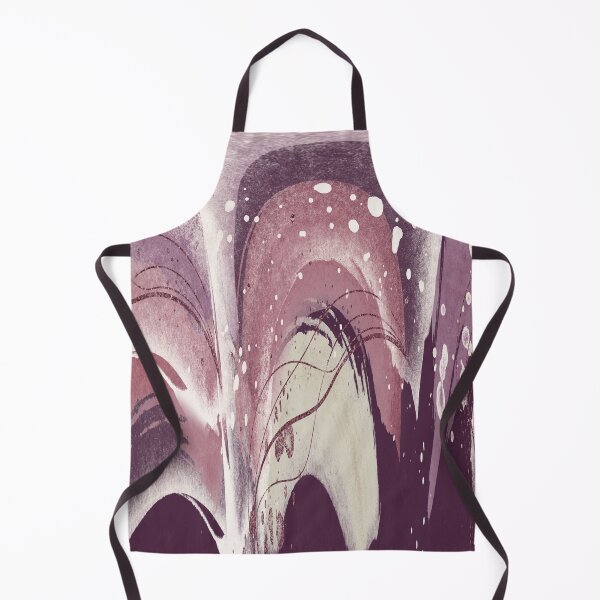 Item preview, Abstract Arches in Shades of Egg Plant designed and sold by simplydesignart.