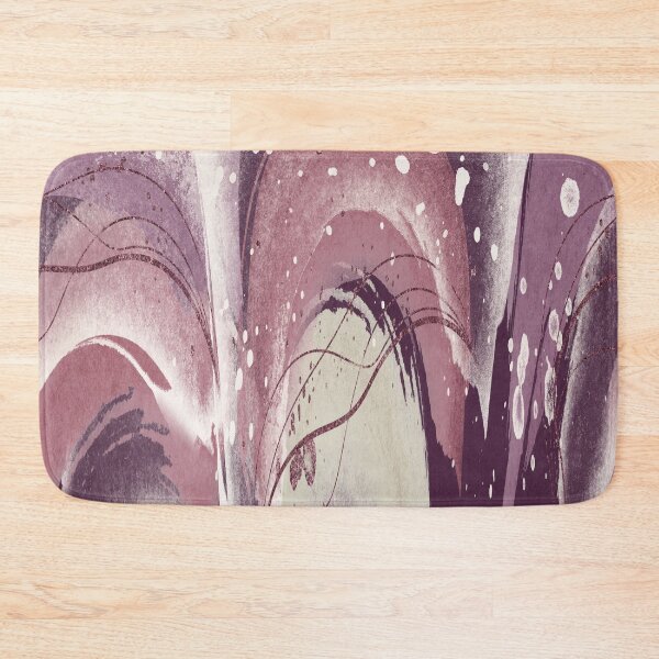 Item preview, Abstract Arches in Shades of Egg Plant designed and sold by simplydesignart.