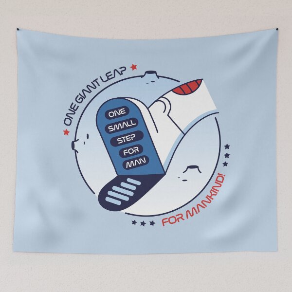 Item preview, One Giant Leap designed and sold by geekylilmonkey.