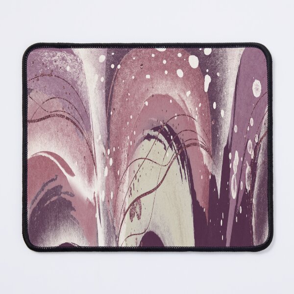 Item preview, Abstract Arches in Shades of Egg Plant designed and sold by simplydesignart.