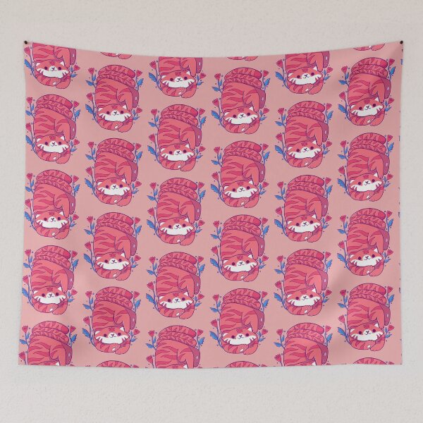 Item preview, Pink Flower Tiger designed and sold by TaylorRoss1.