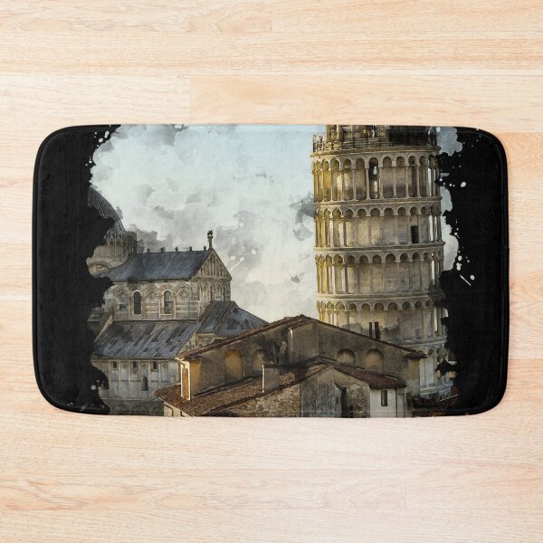 Item preview, Pisa Italy Watercolor Art designed and sold by Blok45.