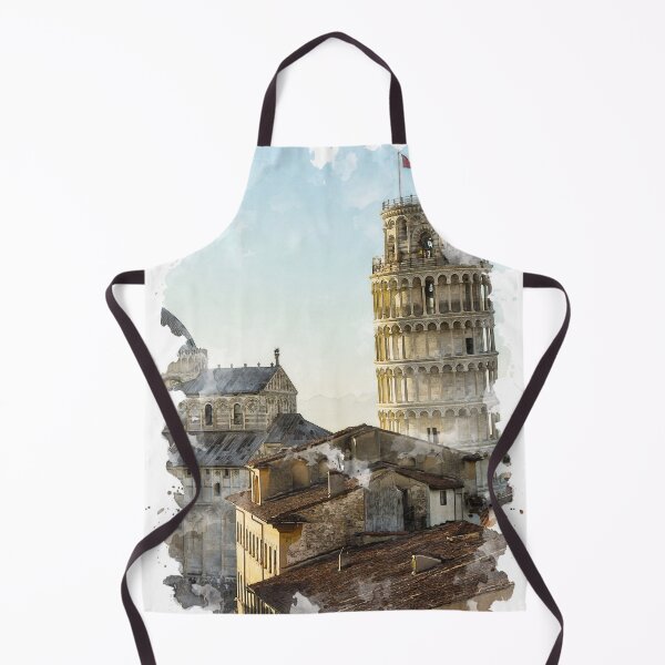 Item preview, Pisa Italy Watercolor Art designed and sold by Blok45.