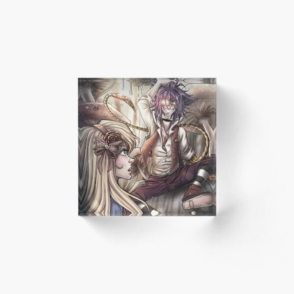 We're All Mad Here Acrylic Block
