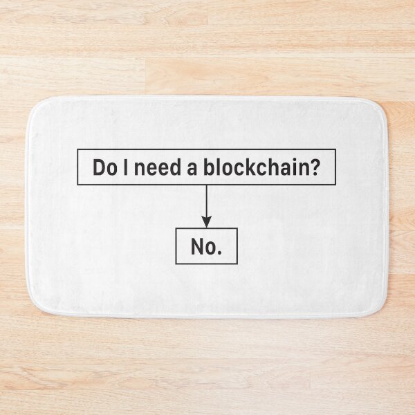 Item preview, Do You Need A Blockchain Technology designed and sold by monica1059.