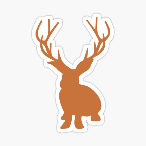 Jackalope Sticker