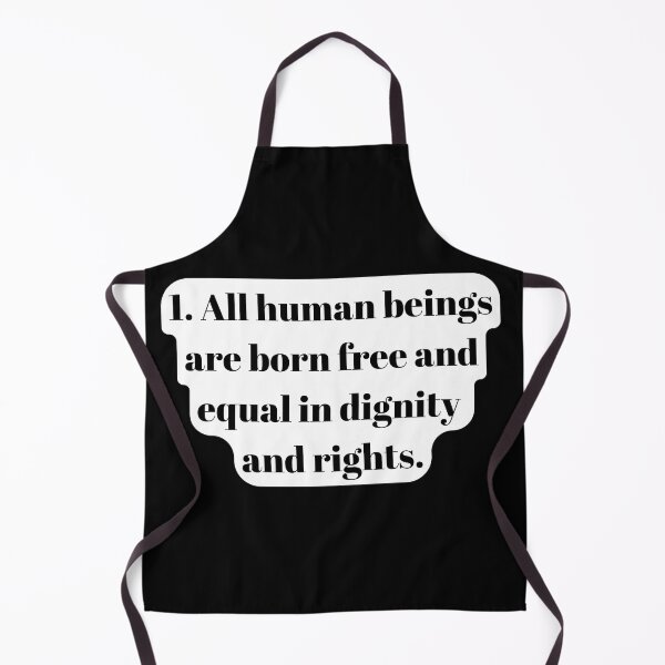 Item preview, Universal Declaration of Human Rights Article 1 designed and sold by Freihalt.