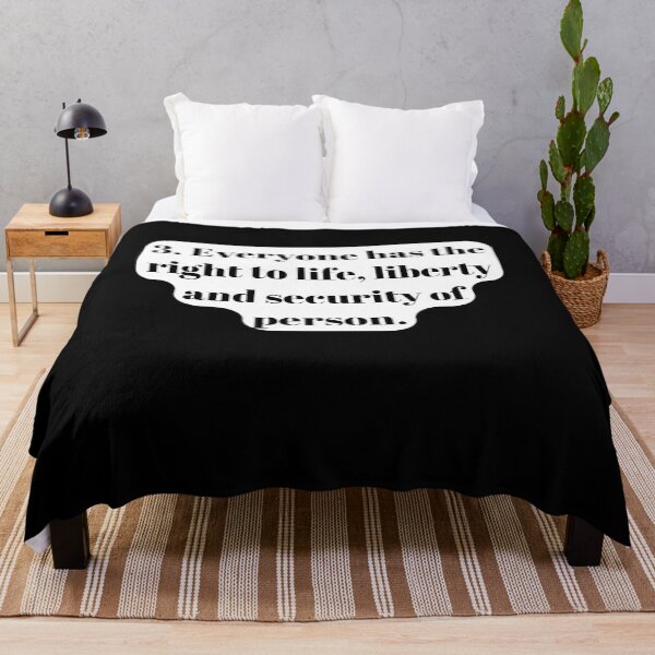 Item preview, Universal Declaration of Human Rights Article 3 designed and sold by Freihalt.