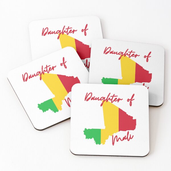 Item preview, Daughter of Mali Map Flag designed and sold by NovawayDirect.