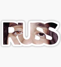 Russ in Russ Sticker