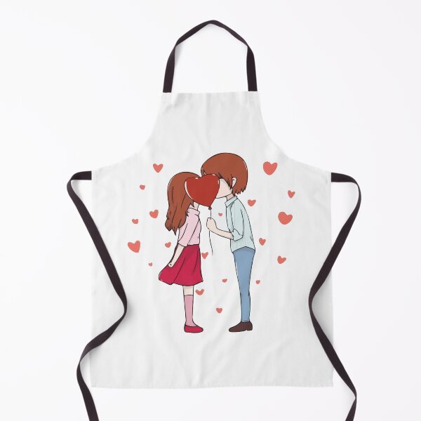 Item preview, Cute happy couple in love embrace and kissing designed and sold by deeplaxman.