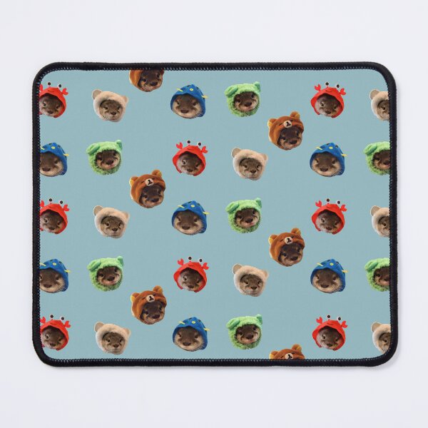 Item preview, otters in cute hats pack designed and sold by promisesarelies.