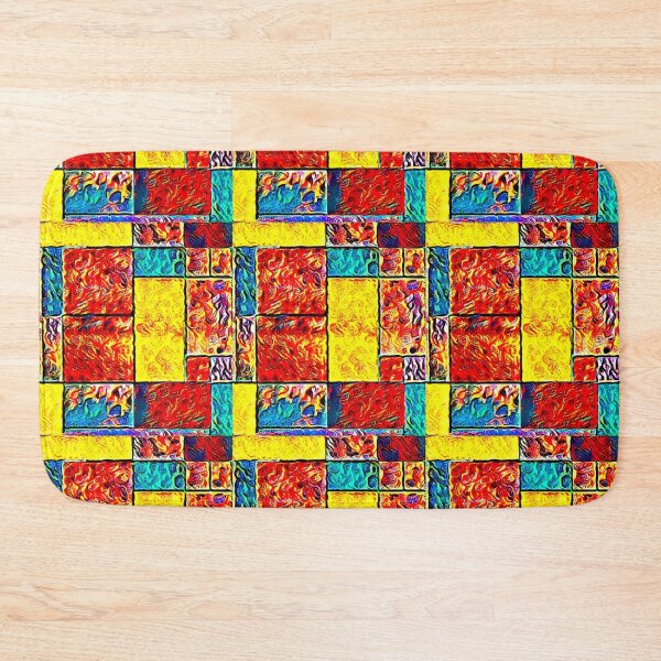 Item preview, Psychedelic Mondrian (1), Mondrian reimagined designed and sold by thalasson.