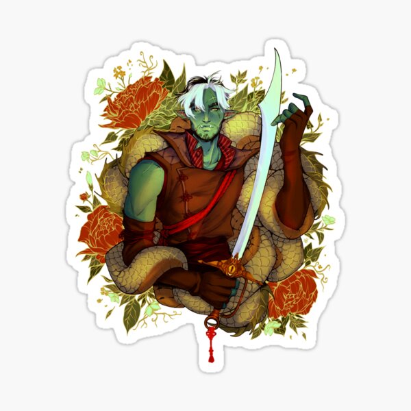 Fjord Mighty Nein Critical Role Sticker