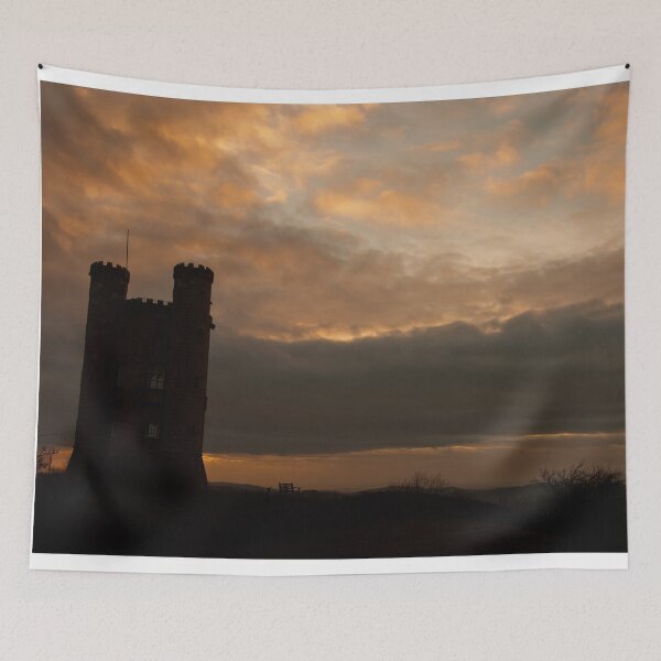 Item preview, Broadway Tower Sunset Cotswolds Worcestershire UK designed and sold by AndyEvansPhotos.
