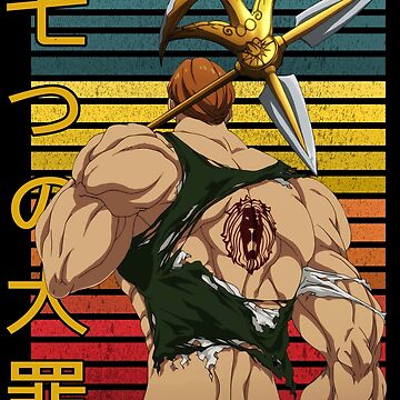 "Escanor Lion Sin of Pride The Seven deadly sins Nanatsu no taizai