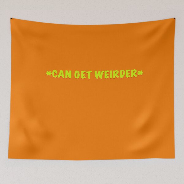 Item preview, Can get weirder caption t shirt designed and sold by Deathoftheself.