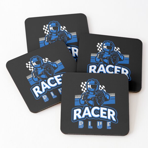 Item preview, Racer Blue Retro designed and sold by concordbred.