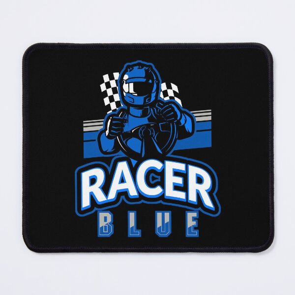 Item preview, Racer Blue Retro designed and sold by concordbred.