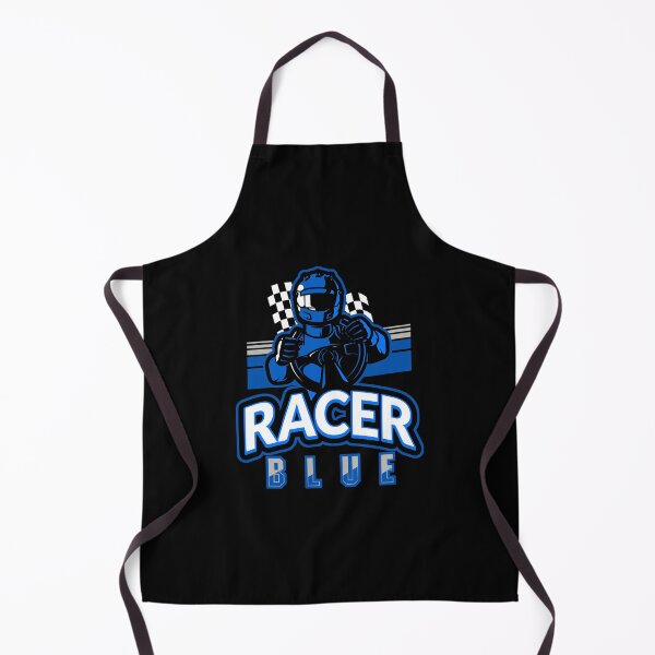 Item preview, Racer Blue Retro designed and sold by concordbred.