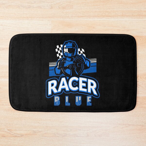 Item preview, Racer Blue Retro designed and sold by concordbred.