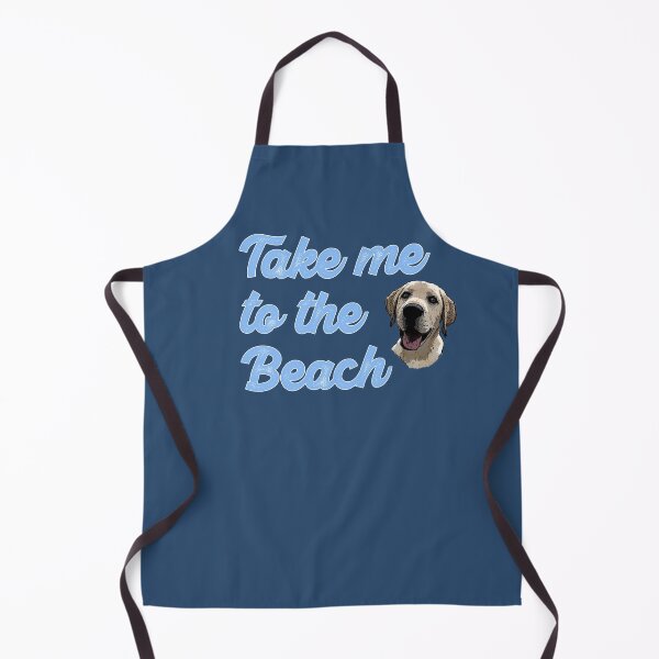 Item preview, Funny Dog - Yellow Lab - Take Me To The Beach - Labradorable designed and sold by OliviaGbyKyro.