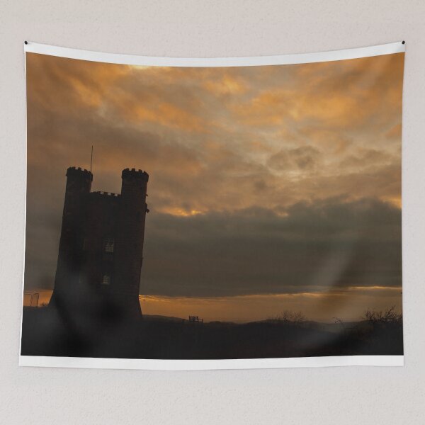 Item preview, Broadway Tower Sunset Cotswolds Worcestershire UK designed and sold by AndyEvansPhotos.