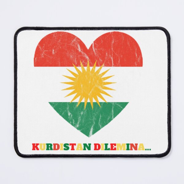 Item preview, Kurdistan is my heart flag designed and sold by KurdishShops.