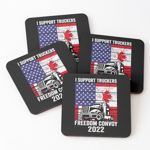 Item preview, Freedom Convoy 2022 Supporter I Support Canadian Truckers - Canadian Truckers Rule Freedom Convoy designed and sold by Fleyshop.