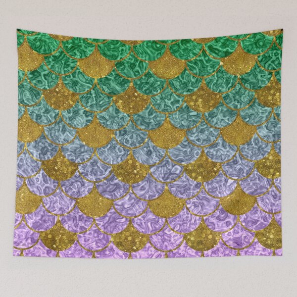 Item preview, Gold Aqua Background Paper - Aqua Background | Purple Wallpaper designed and sold by Delandor.