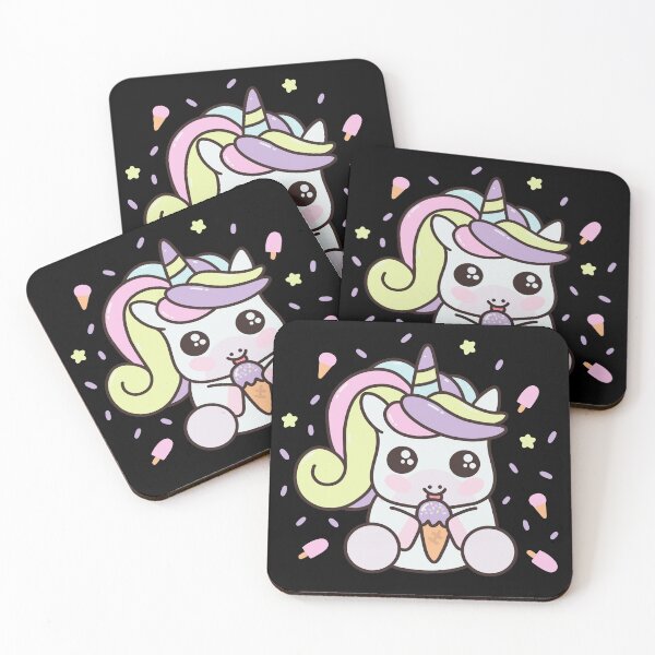 Item preview, Kawaii Cute Magical Pastel Ice Cream Unicorn Sweetcore designed and sold by JokeGysen.