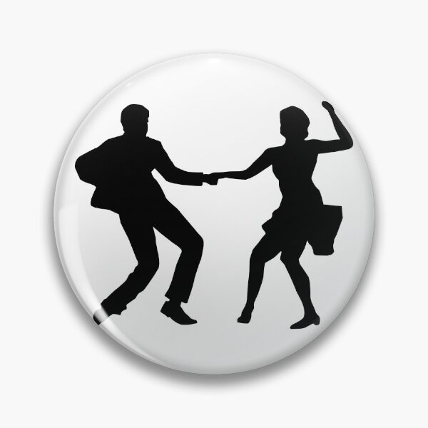 Item preview, Dancing couple, rock and roll dance, couple designed and sold by claudiasartwork.