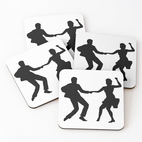 Item preview, Dancing couple, rock and roll dance, couple designed and sold by claudiasartwork.