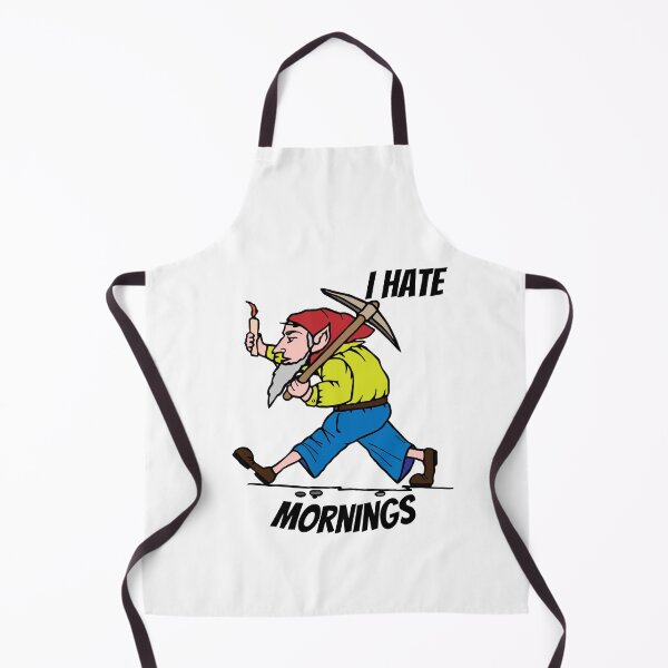 Item preview, I hate mornings funny Dwarfs designed and sold by PrixSympa.