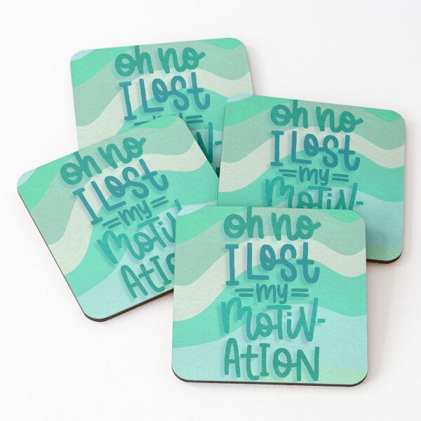 Item preview, Oh No I Lost My Motivation - Green designed and sold by TheBubblyType.