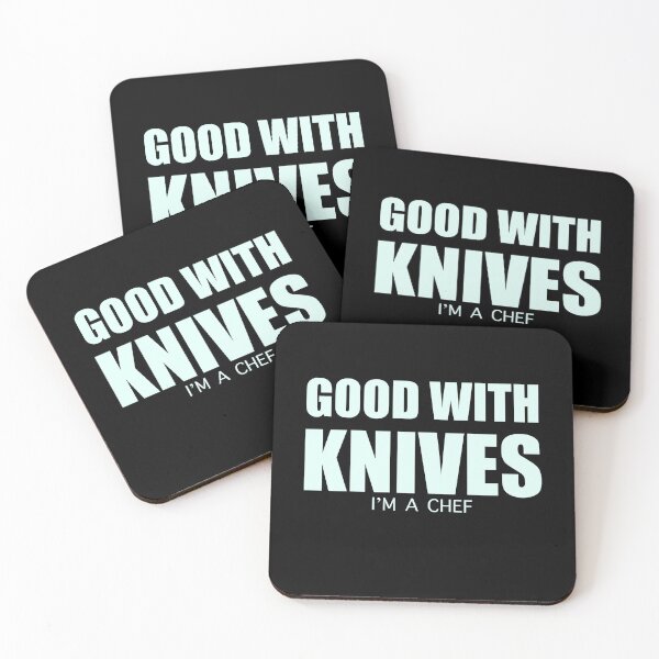 Item preview, Good with knives I’m a chef T-shirt designed and sold by Deathoftheself.