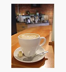 Cafe Latte Photographic Print