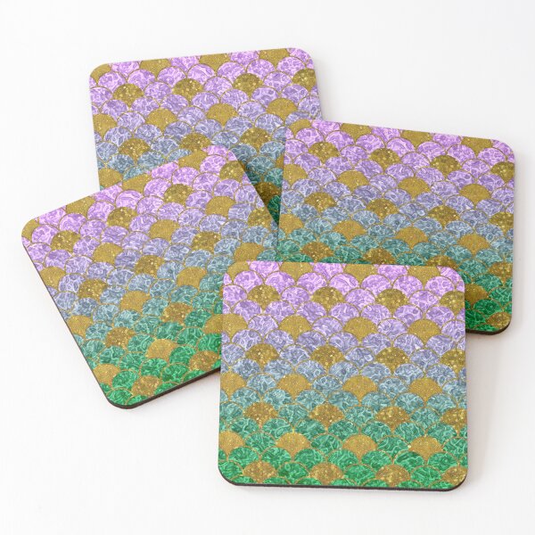 Item preview, Gold Aqua Background Paper - Aqua Background | Green Wallpaper designed and sold by Delandor.