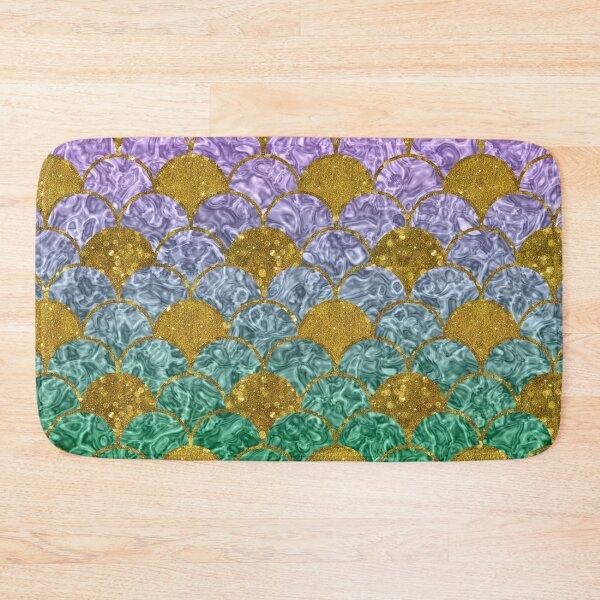 Item preview, Gold Aqua Background Paper - Aqua Background | Green Wallpaper designed and sold by Delandor.