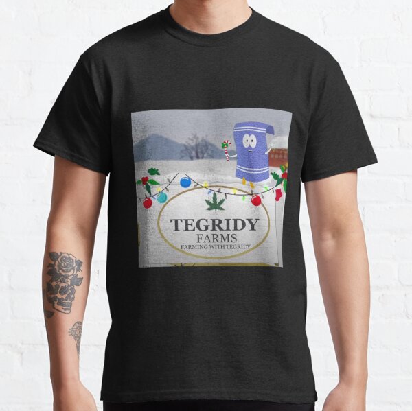 Tegridy Farms SHIRT Funny South Park UNISEX Streaming Wars Retro Christmas  Gift