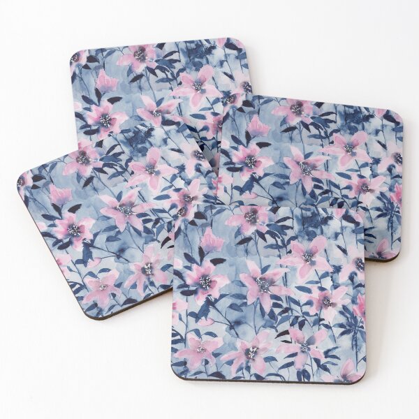 Artikelvorschau, Watercolor Lilies entworfen und verkauft von Rebecca Reck Art.